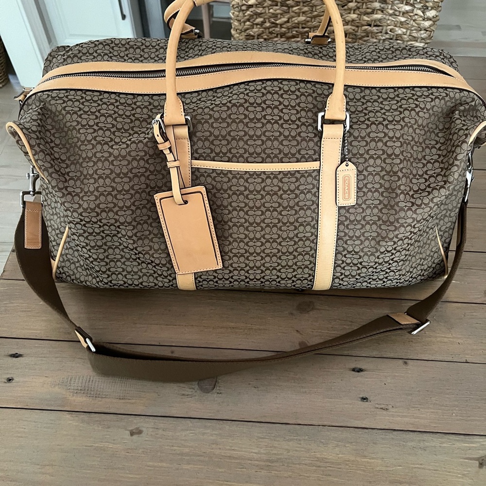 Large Coach Duffle Bag